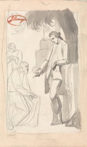 Majoor Pierson en de Braham door George Romney